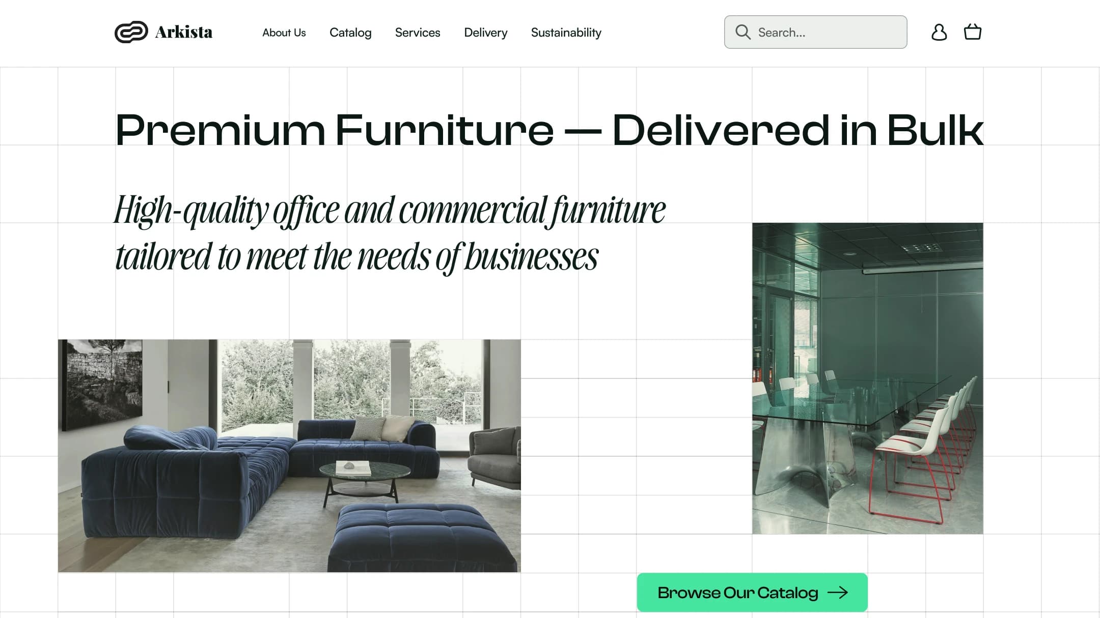 Landing Design — Arkista — B2B Wholesale Furniture, image 1