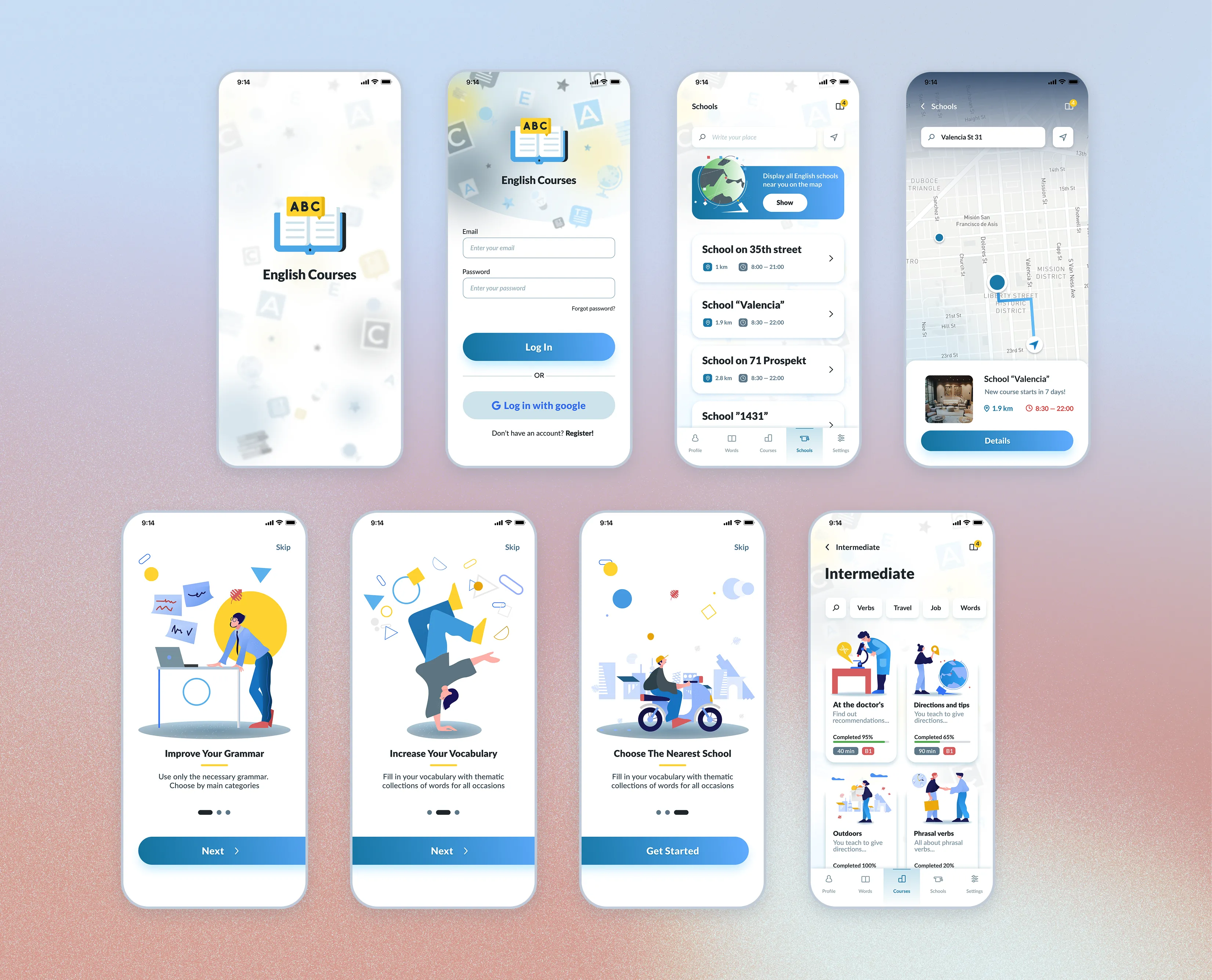 English Courses — Final Interface, image 1