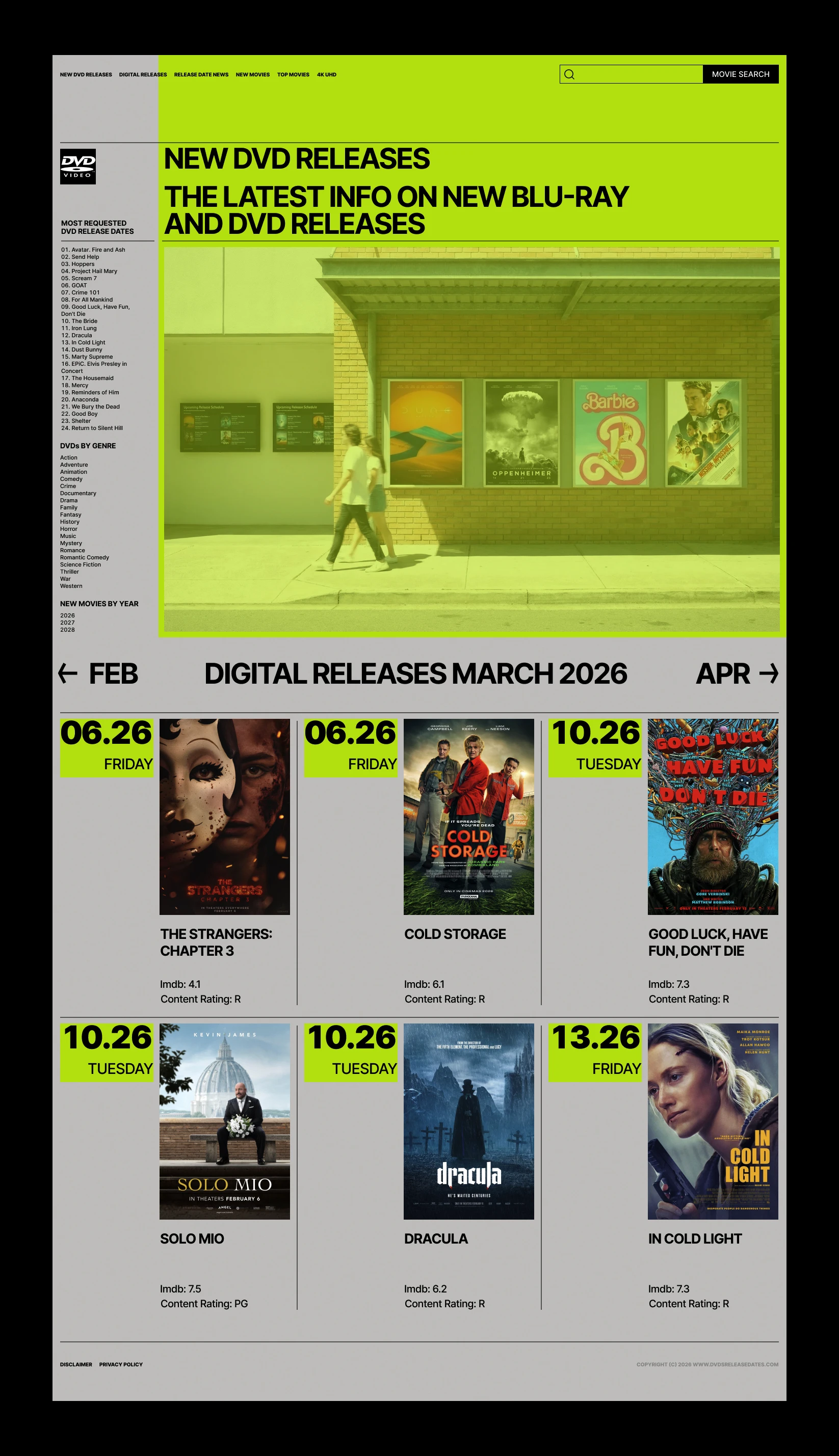 DVD Releases — Redesign LP — After