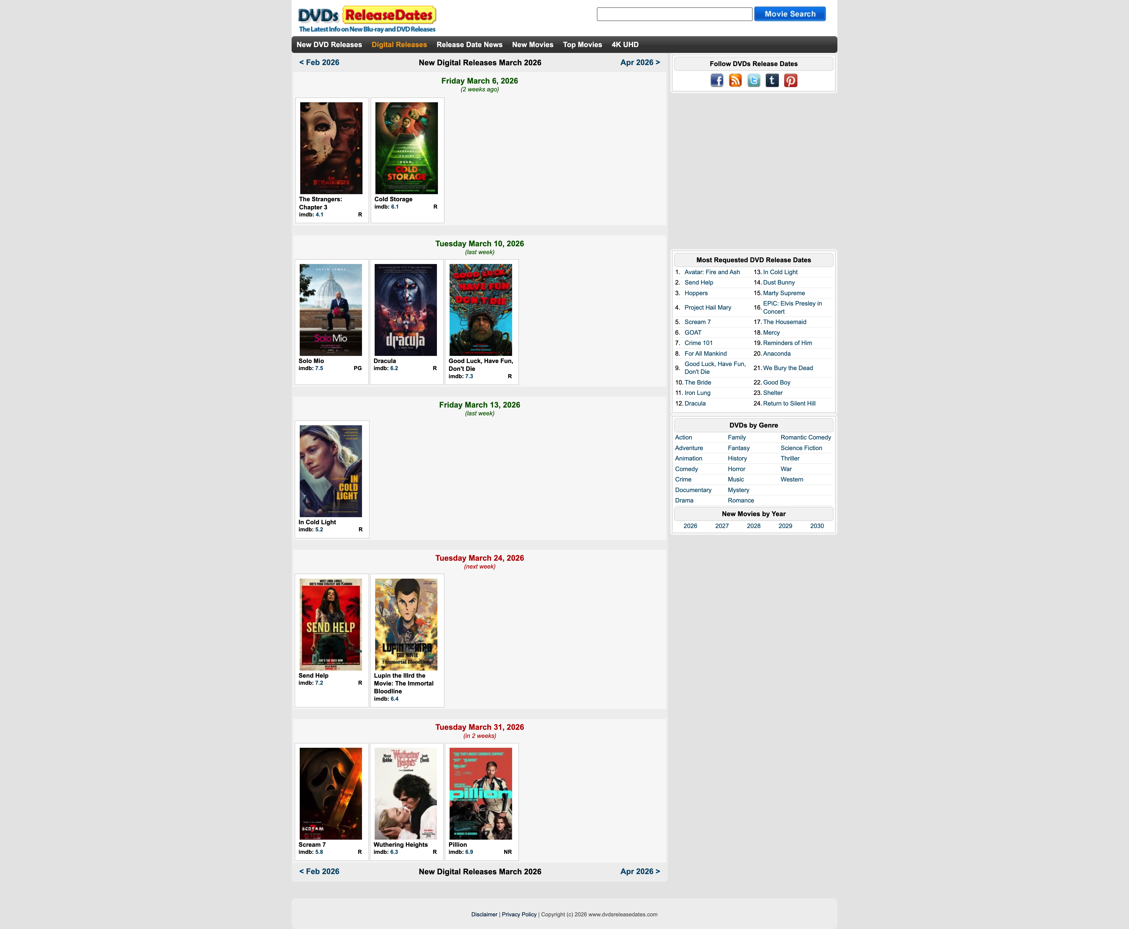 DVD Releases — Redesign LP — Before